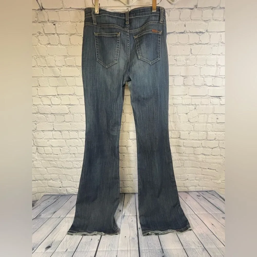 Joe's Jeans Samantha Porkchop Pocket Soft Y2K Classic Boot Cut Jeans Size 28